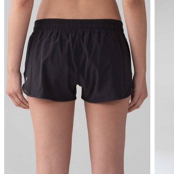 Lululemon Hotty Hot Short 4 Black - Picture 3 of 10
